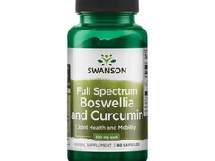 Swanson Full Spectrum Boswellia (Tamaie) & Curcumin 60 Capsule